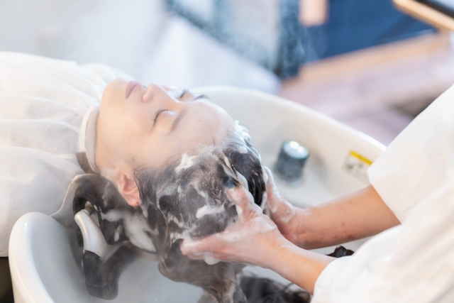 ヘッドスパ施術